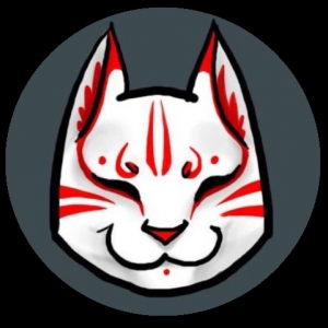 Máscaras Kabuki Neko