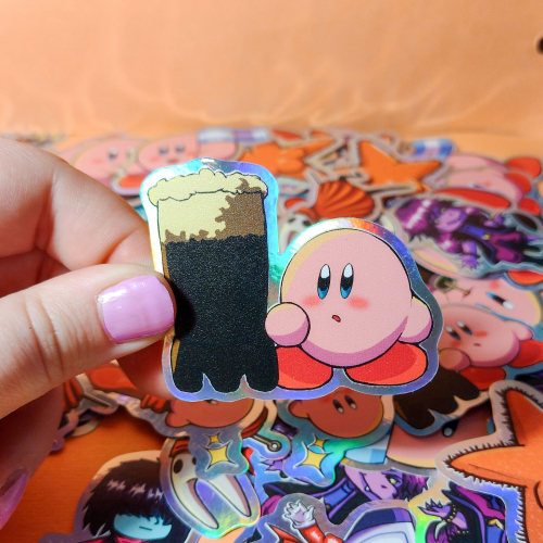 Sticker de vinilo Kirby fernet