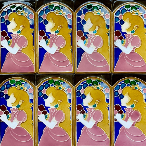 Azulejo Vitral Peach