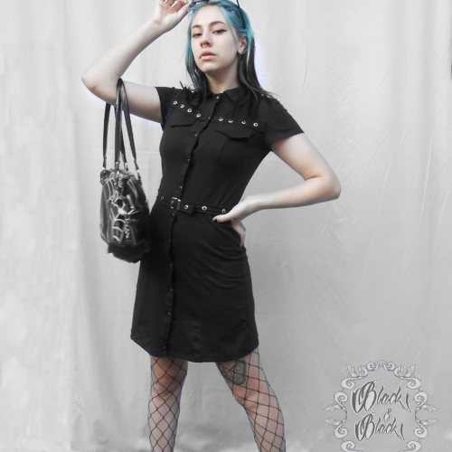 vestido megablack