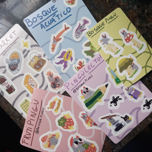 Planchas de stickers