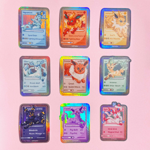 Stickers Eeveelutions