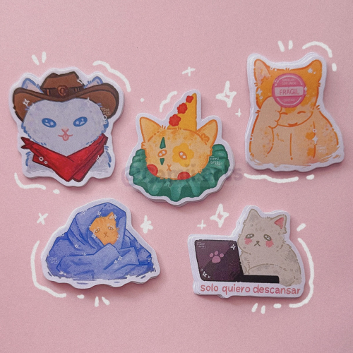 Stickers gatitos