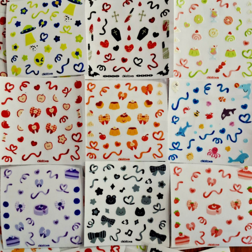 Planchitas Deco de Vinilo