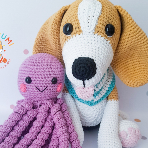 Beagle y pulpito
