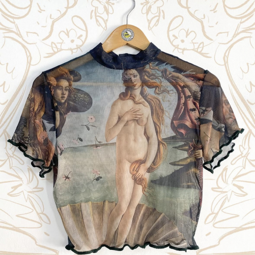 Top Venus manga corta