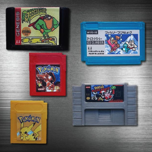 Imanes en pixel art de videojuegos