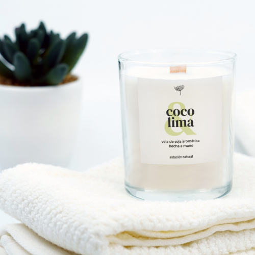 Velas de soja aromáticas