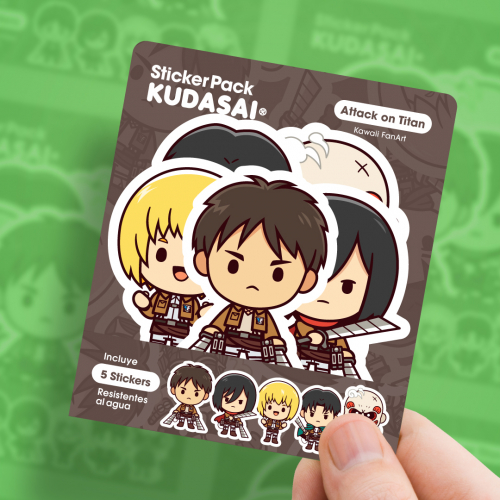 Sticker Pack - Attack on Titan