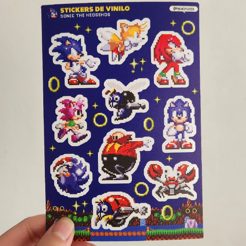 Planchas de stickers