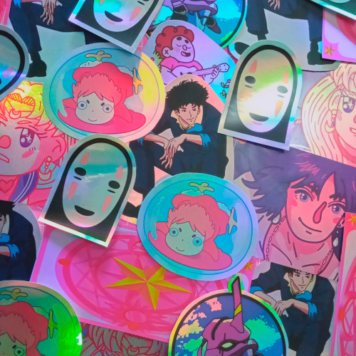 Stickers Holo Otakus