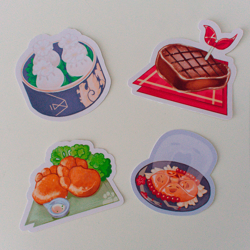 Stickers Genshin Food