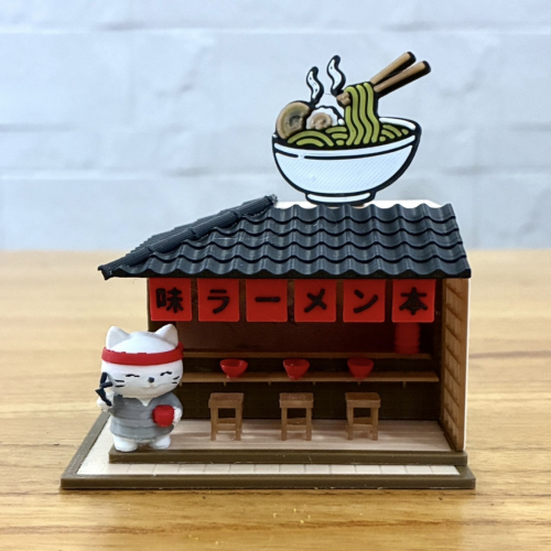 Diorama Casa de Ramen
