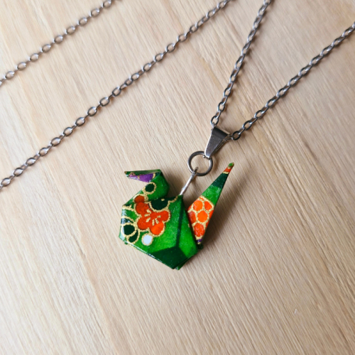 Collar grulla Chiyo