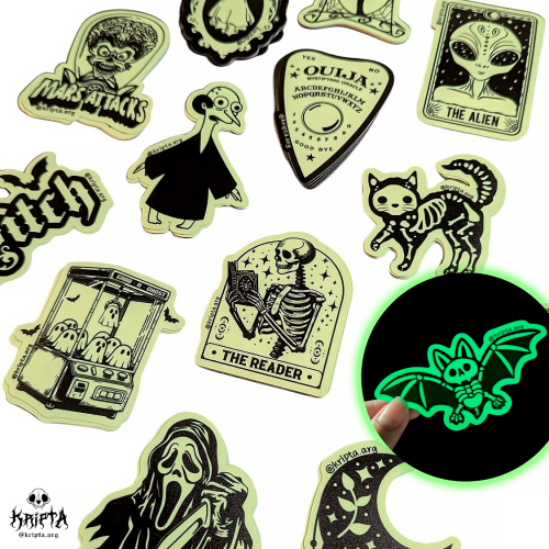 Stickers glow