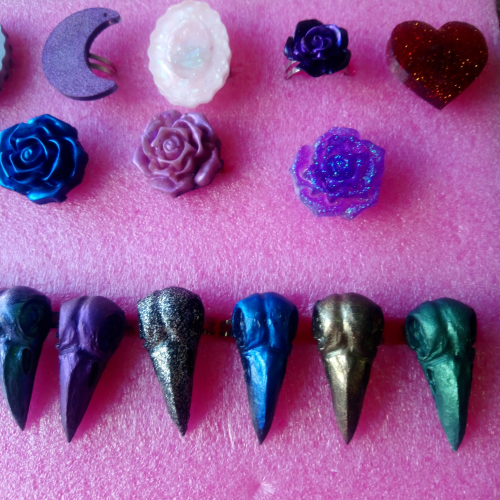 Anillos cuervos/ varios modelos