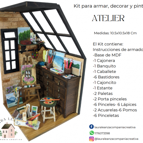 Kit Miniatura - ATELIER