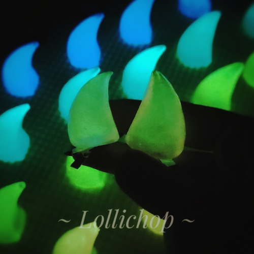 Hebillas cuernos Glow