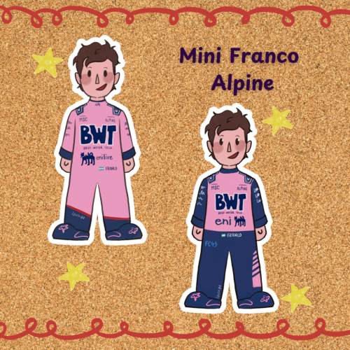 Mini Franco Colapinto - BWT Alpine Formula 1 Team