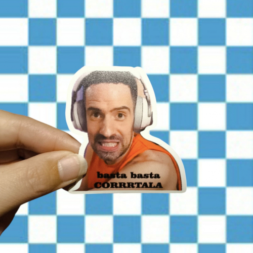 Sticker Vinilo Martin cirio cortalaaaaa