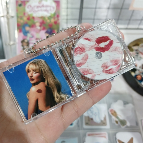 Llavero mini cd con nfc 