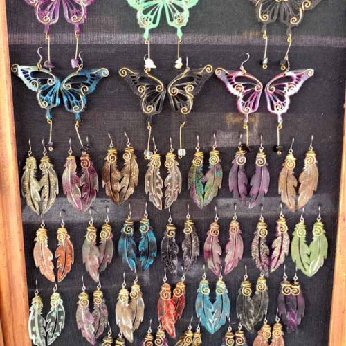 Aros alas de mariposas