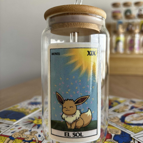 Vaso con sorbete