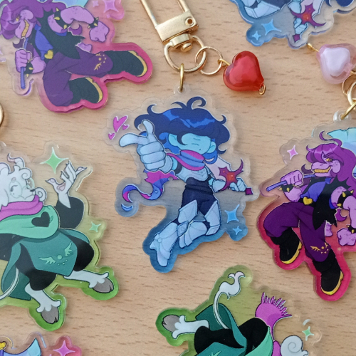 Llaveros acrílicos - Deltarune