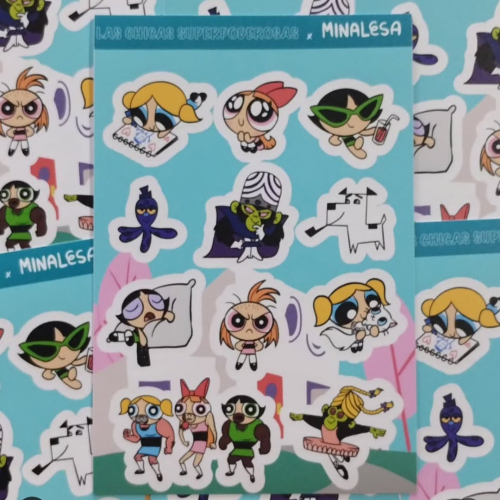 Plancha Las Chicas Superpoderosas