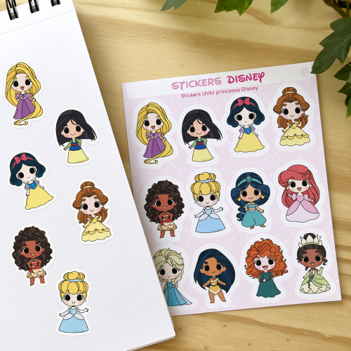 Stickers Plancha Disney