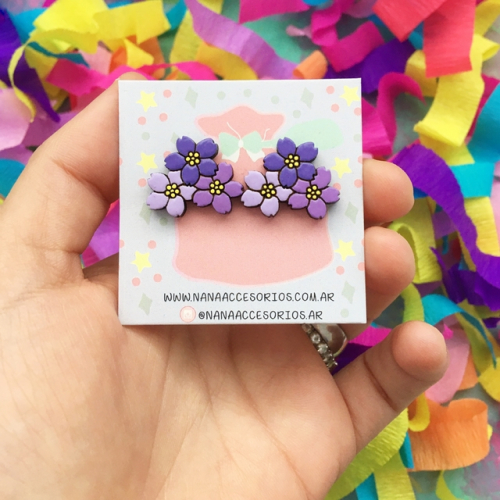 Arito Flor Sakura Lila