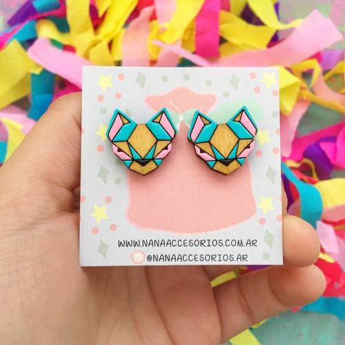 Aritos Gato Geométrico