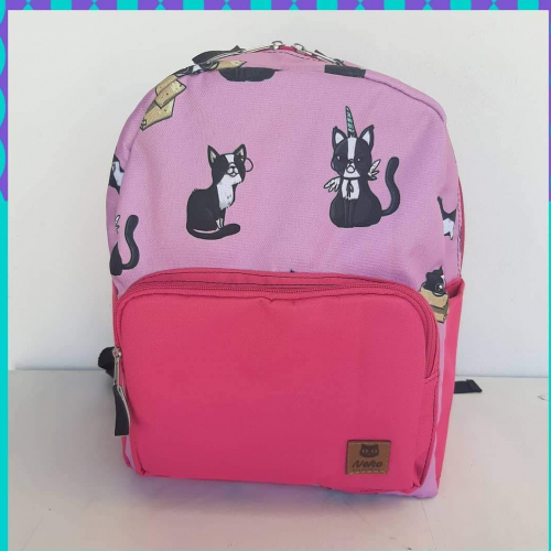 Mochila Gato Rosa