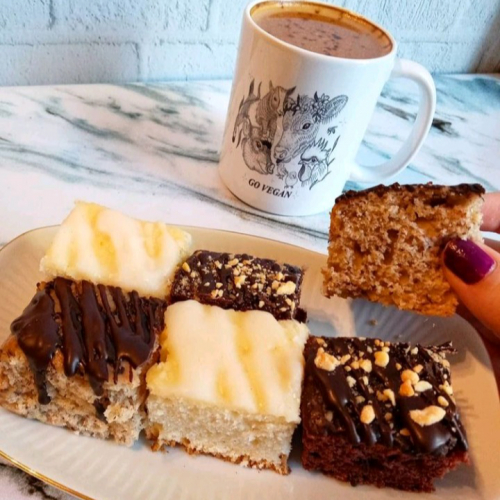 Cuadrados dulces surtidos