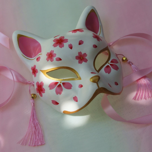 Mascara Kitsune Sakura