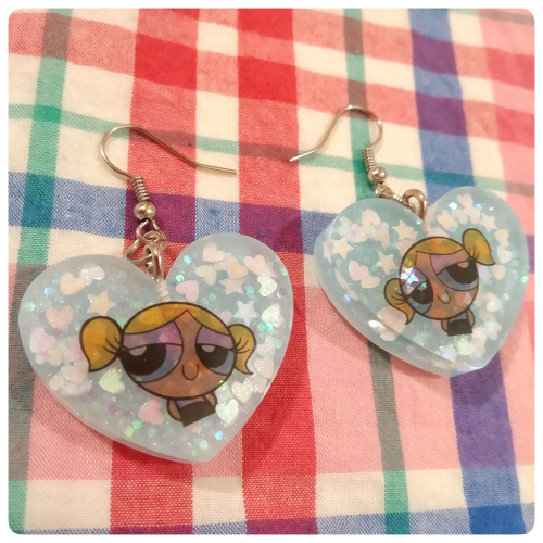 Aritos Burbuja Celestes