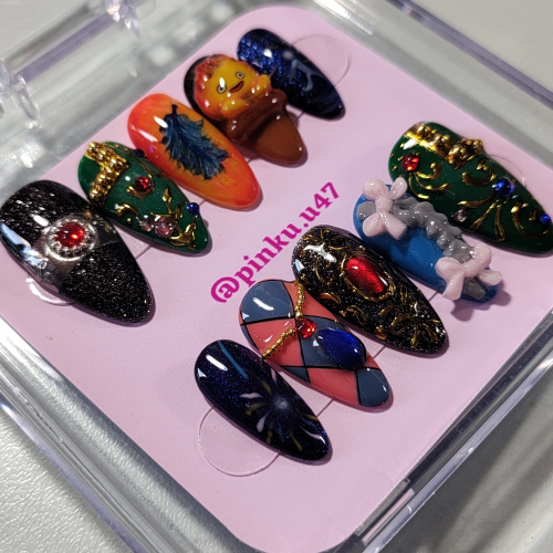 Ghibli nails