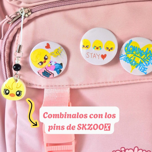 Pins y Charms Skzoo