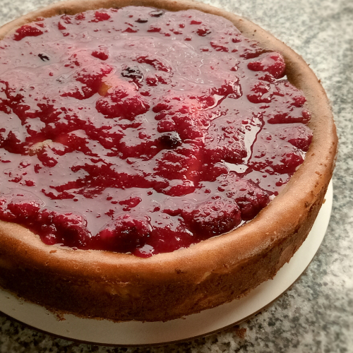 Cheesecake de frutos rojos
