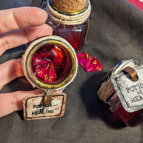 Pociones de Curación de D&D