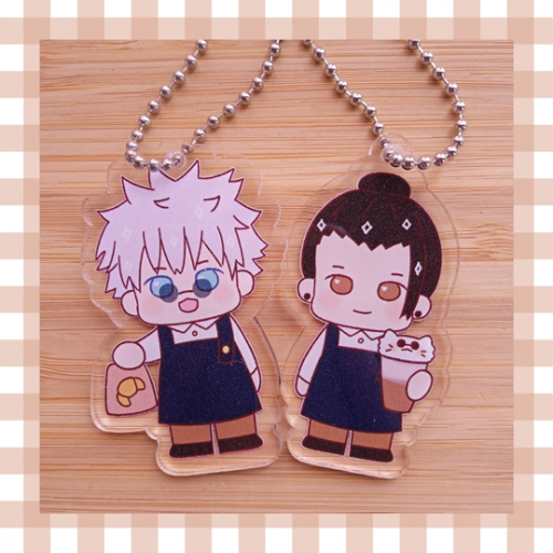 Llaveros acrilicos Jujutsu Kaisen Cafe
