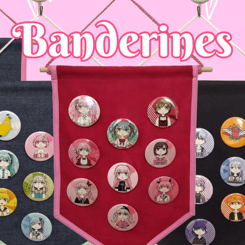 Banderines para Pines