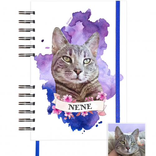 CUADERNO CON RETRATO PERSONALIZADO