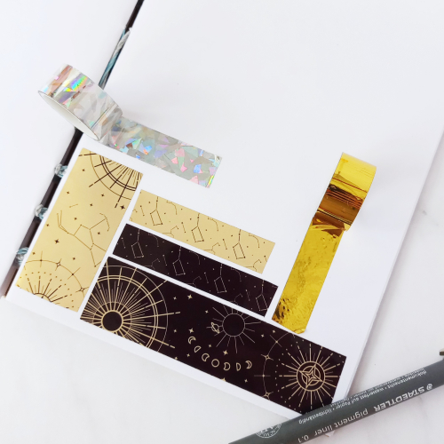 Washi Estelar Dorada