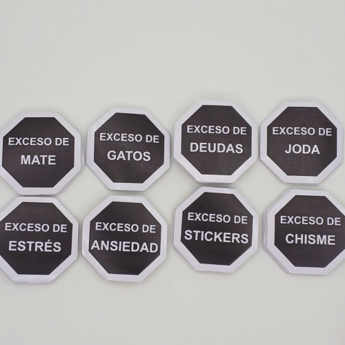 Vinilos de excesos